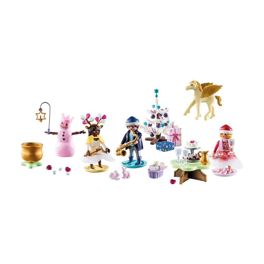 Playmobil Advent Calendar Princess Magic Christmas Under The Rainbow - 83 Pieces