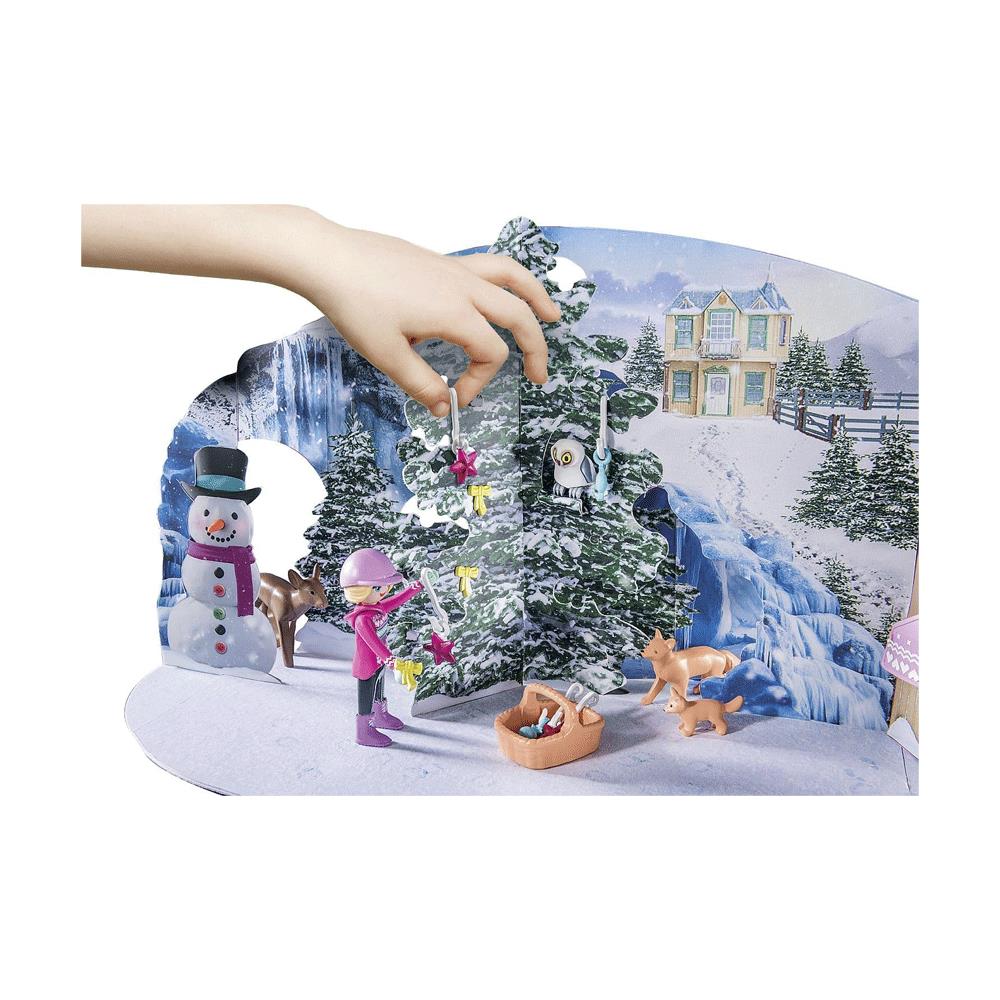 Playmobil Christmas Sleigh Ride Advent Calendar Christmas Toys - 68 Pieces