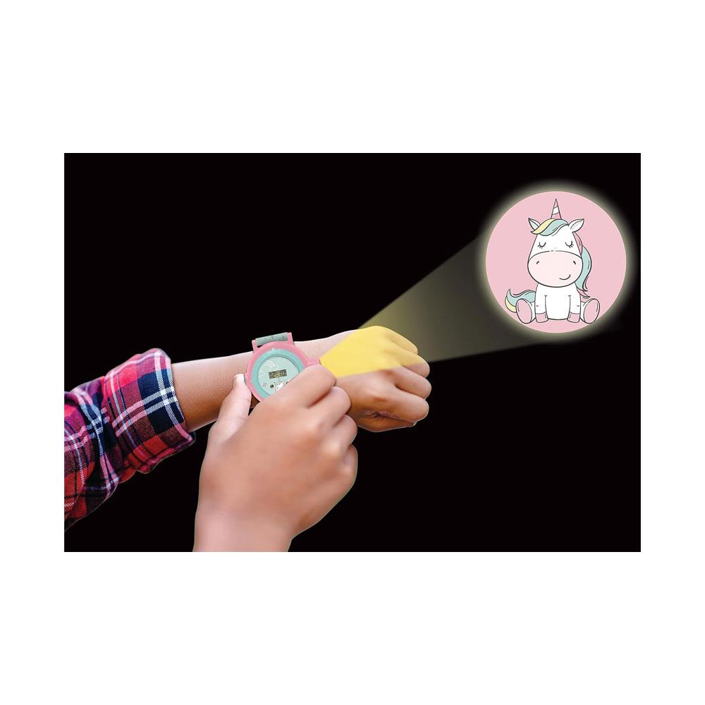 Lexibook Unicorn Children's Projection Watch With 20 Images - Pink