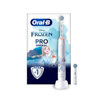Oral-B Disney Frozen Pro Junior 6+ Kids Electric Toothbrush 1 Toothbrush Head 3 Modes - White