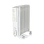 Warmlite 9 Fin Oil Filled Radiator 2000W With 3 Heat Settings & Adjustable Thermostat Overheat Protection Timer - White