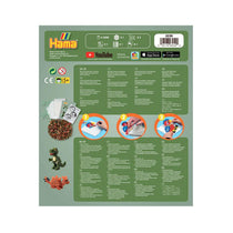 Hama Beads 3D Dinosaur Gift Box 2500 Beads - Multicolour