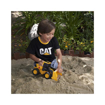 CAT Construction Power Haulers Wheel Loader Vehicle Toys With Lights And Sounds - Yellow
