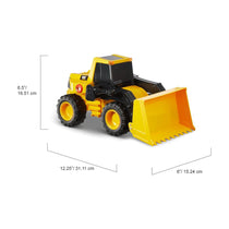 CAT Construction Power Haulers Wheel Loader Vehicle Toys With Lights And Sounds - Yellow