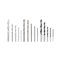 Einhell Assorted Drill Bit Set 5 Drill Bits For Wood 5 Carbide Drills For Concrete & 5 HSS Drills For Steel - 15 Piece