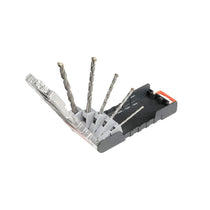 Einhell Assorted Drill Bit Set 5 Drill Bits For Wood 5 Carbide Drills For Concrete & 5 HSS Drills For Steel - 15 Piece