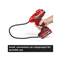 Einhell CE-CC 18 Li-Solo 18V Cordless Car Air Compressor Power X-Change - Red/Black