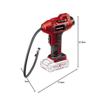 Einhell CE-CC 18 Li-Solo 18V Cordless Car Air Compressor Power X-Change - Red/Black