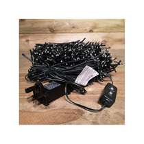 Premier Christmas 960 Multi Action LED Clusters Lights With Timer - Red & Vintage Gold