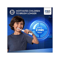 Oral-B Star Wars Mandalorian Pro Junior Kids Electric Toothbrush 1 Toothbrush Head With 3 Modes Ages 6+ - White