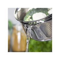 Morphy Richards Equip Induction Pan 8 Piece Set Saucepans Fry Pan Milk Pan Steamer & Steamer Inserts Stainless Steel - Silver