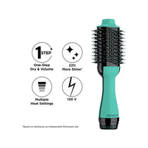 Revlon One-Step Hair Dryer And Volumiser - New Teal Edition