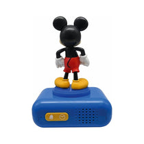 Lexibook 3D Mickey Mouse Childrens Clock With Night Light Alarm Snooze - Blue