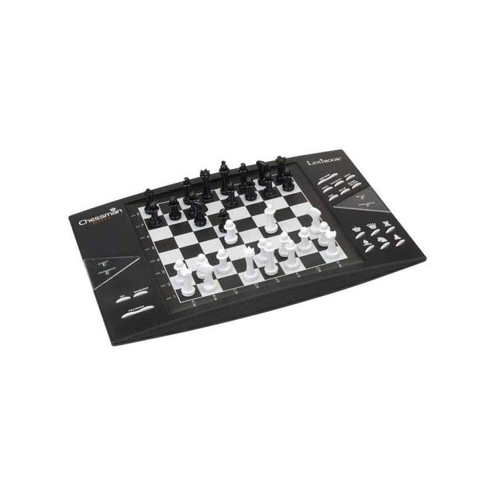 Lexibook Chessman Elite Electronic Chess Game With Touch Sensitive Keyboard - Black/White Main image