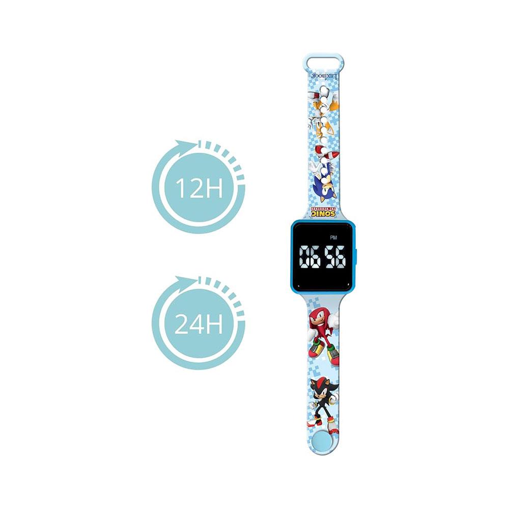 Lexibook Sonic LED Digital Kids Watch - Multicolour