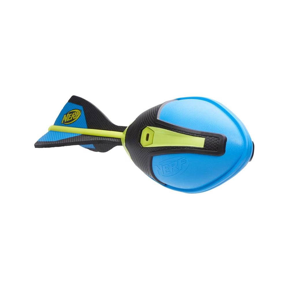Nerf Vortex Ultra Grip Football Designed For Easy Catching Howling Whistle Sound Distance Optimizing Tail - Blue