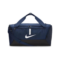 Nike Academy Team Football Duffel Bag Small 41 Litre Capacity 55cm x 32cm x 8cm - Navy