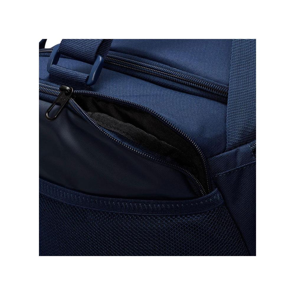 Nike Academy Team Football Duffel Bag Small 41 Litre Capacity 55cm x 32cm x 8cm - Navy