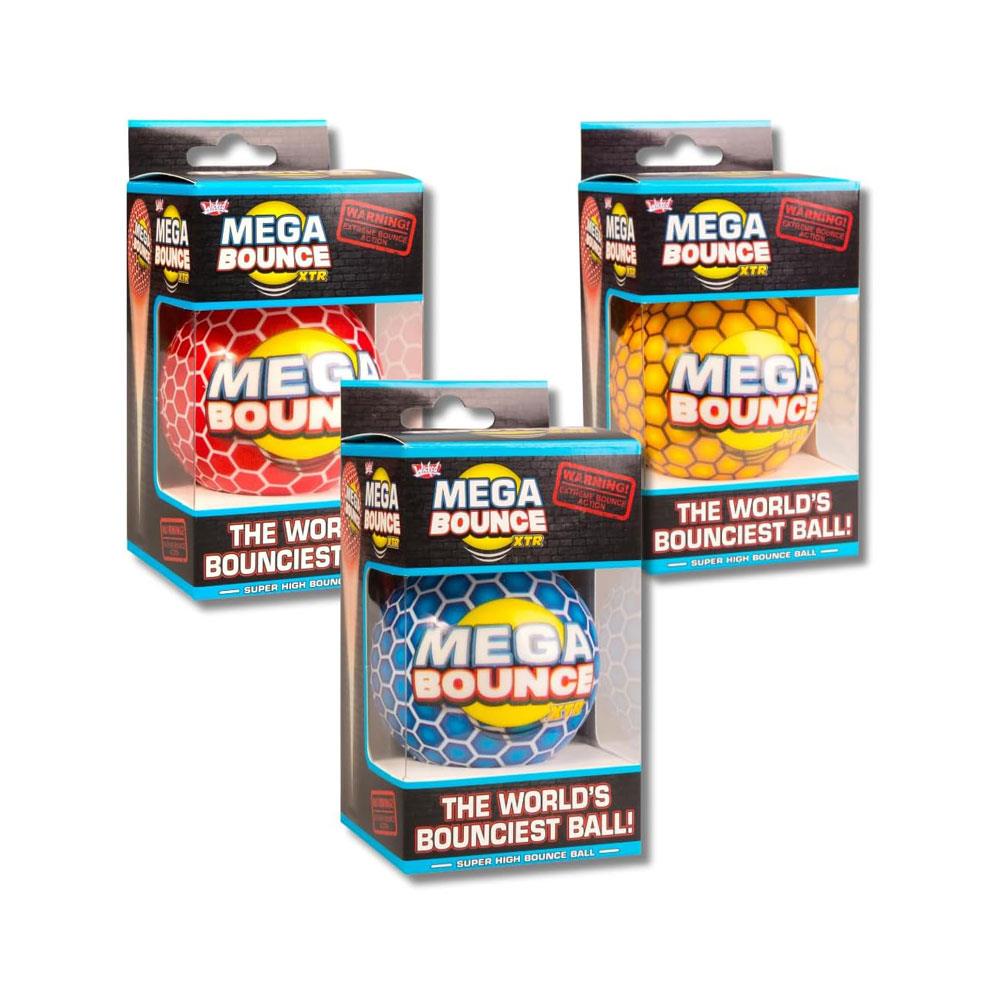 Wicked Mega Bounce XTR The World's Bounciest High Bounce Ball - Assorted Colours Main image