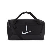 Nike Academy Team Football Duffel Bag Small 41 Litre Capacity 55cm x 32cm x 8cm - Black