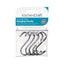 KitchenCraft S-Shaped Storage Hooks Small (8cm) Chrome Plated Metal Pack of 5 - Silver