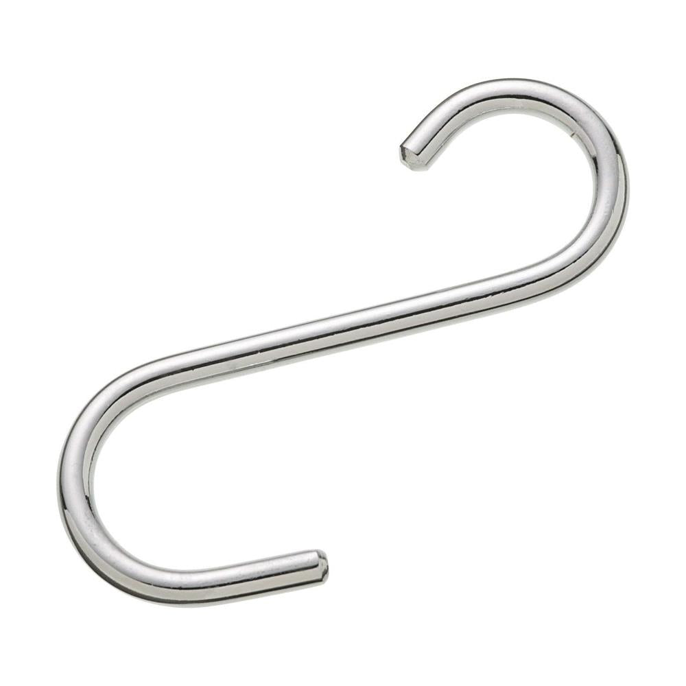 KitchenCraft S-Shaped Storage Hooks Small (8cm) Chrome Plated Metal Pack of 5 - Silver Secondary image