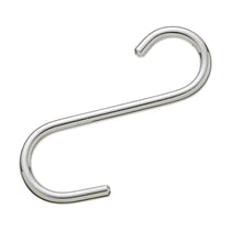 KitchenCraft S-Shaped Storage Hooks Small (8cm) Chrome Plated Metal Pack of 5 - Silver