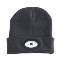 Draper Beanie Hat With Rechargeable Torch One Size 1W 100 Lumens - Grey