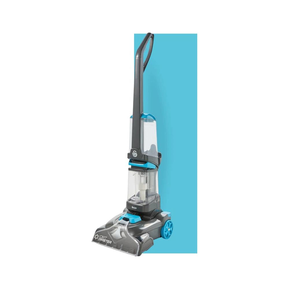 Swan Dirtmaster Pro Carpet Cleaner Pet Washers 700W 2.1 Litres Clean & 1.6 Litres Dirty Capacity - Black/Blue