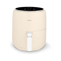 Swan Retro Digital Air Fryer 4.5 Litres With 8 Pre-Set Cooking Options Adjustable Temperature 1500W - Cream