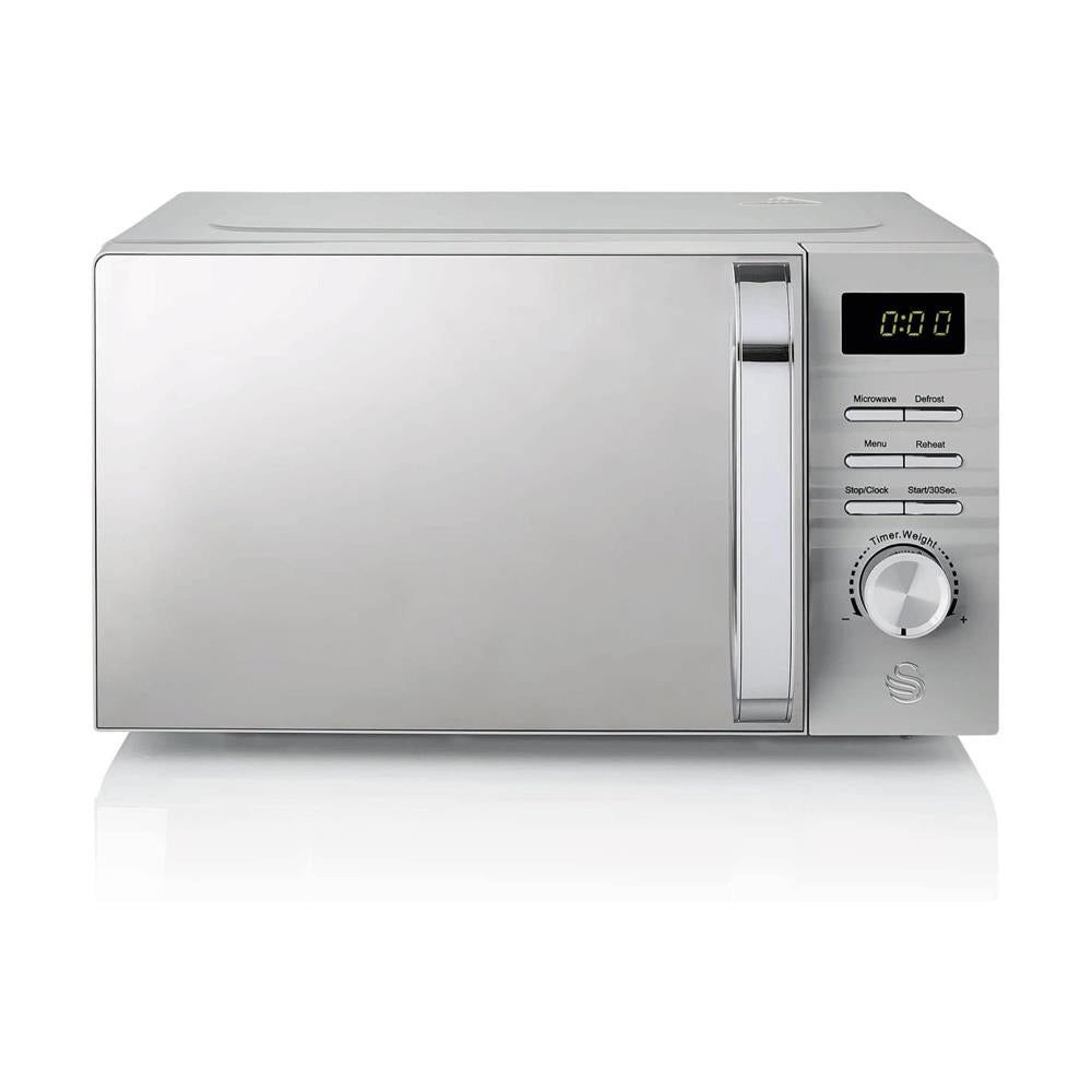 Swan Symphony LED Digital Microwave 5 Power Levels 700W 20 Litres - Grey Main image