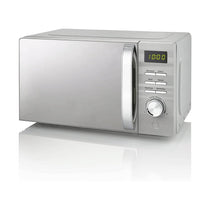 Swan Symphony LED Digital Microwave 5 Power Levels 700W 20 Litres - Grey