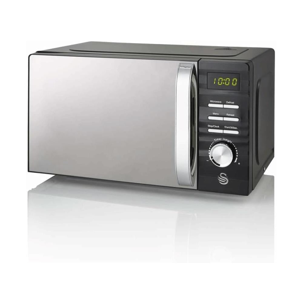Swan Symphony Digital Microwave With 5 Power Levels & Defrost Setting 700W 20 Litres - Black Main image