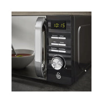 Swan Symphony Digital Microwave With 5 Power Levels & Defrost Setting 700W 20 Litres - Black
