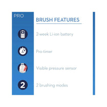 Oral-B Pro 2 2500 3D White Electric Rechargeable Toothbrush With Travel Case - Pink