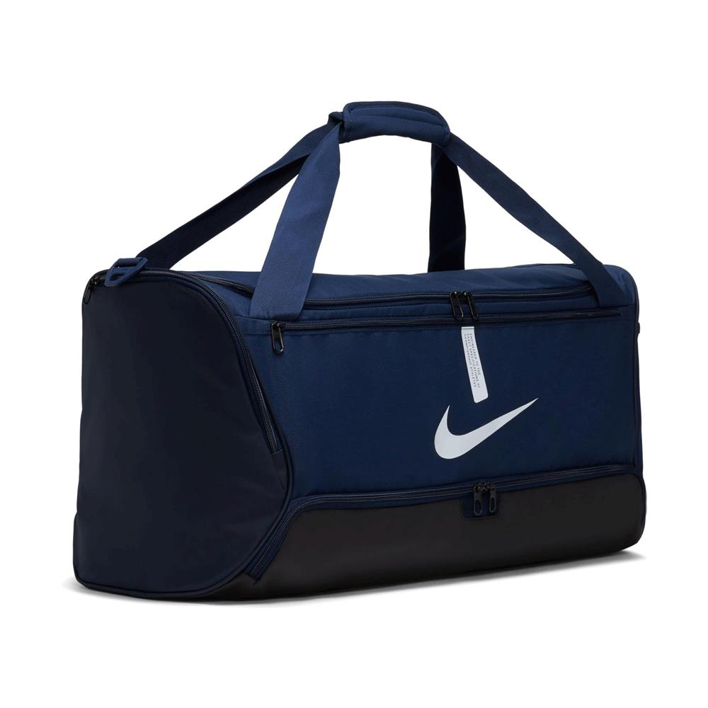 Nike Academy Team Football Duffel Bag Medium 60 Litre Capacity 64cm x 30cm x 30cm - Navy