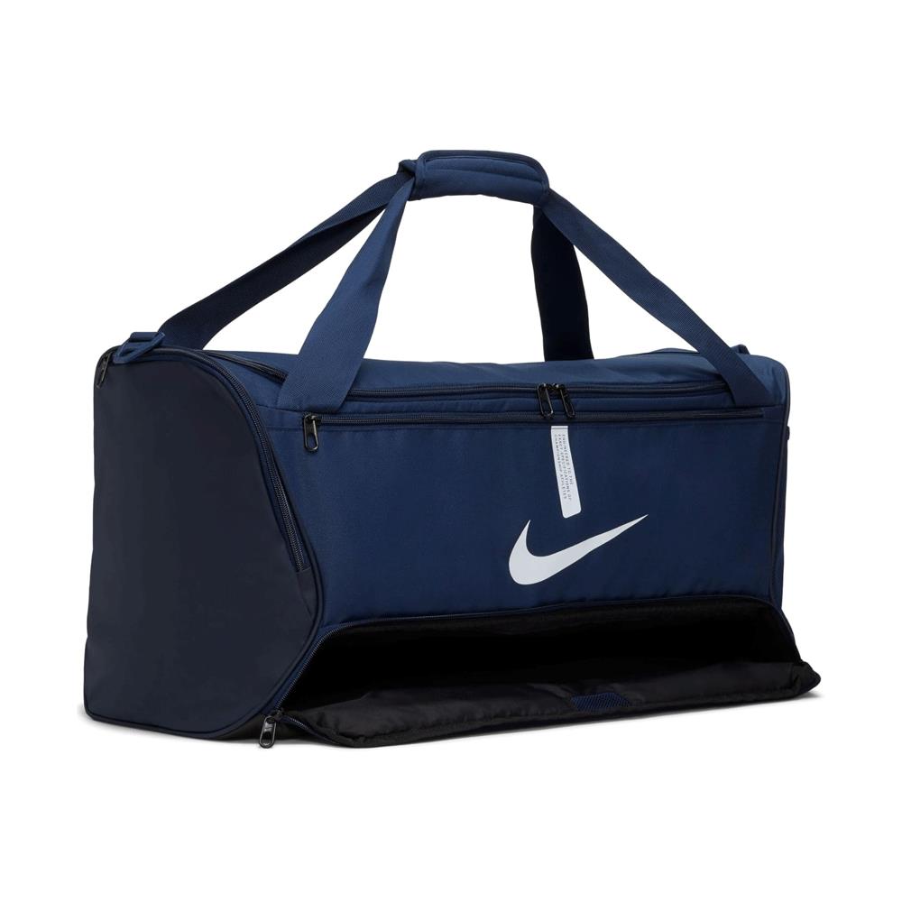 Nike Academy Team Football Duffel Bag Medium 60 Litre Capacity 64cm x 30cm x 30cm - Navy