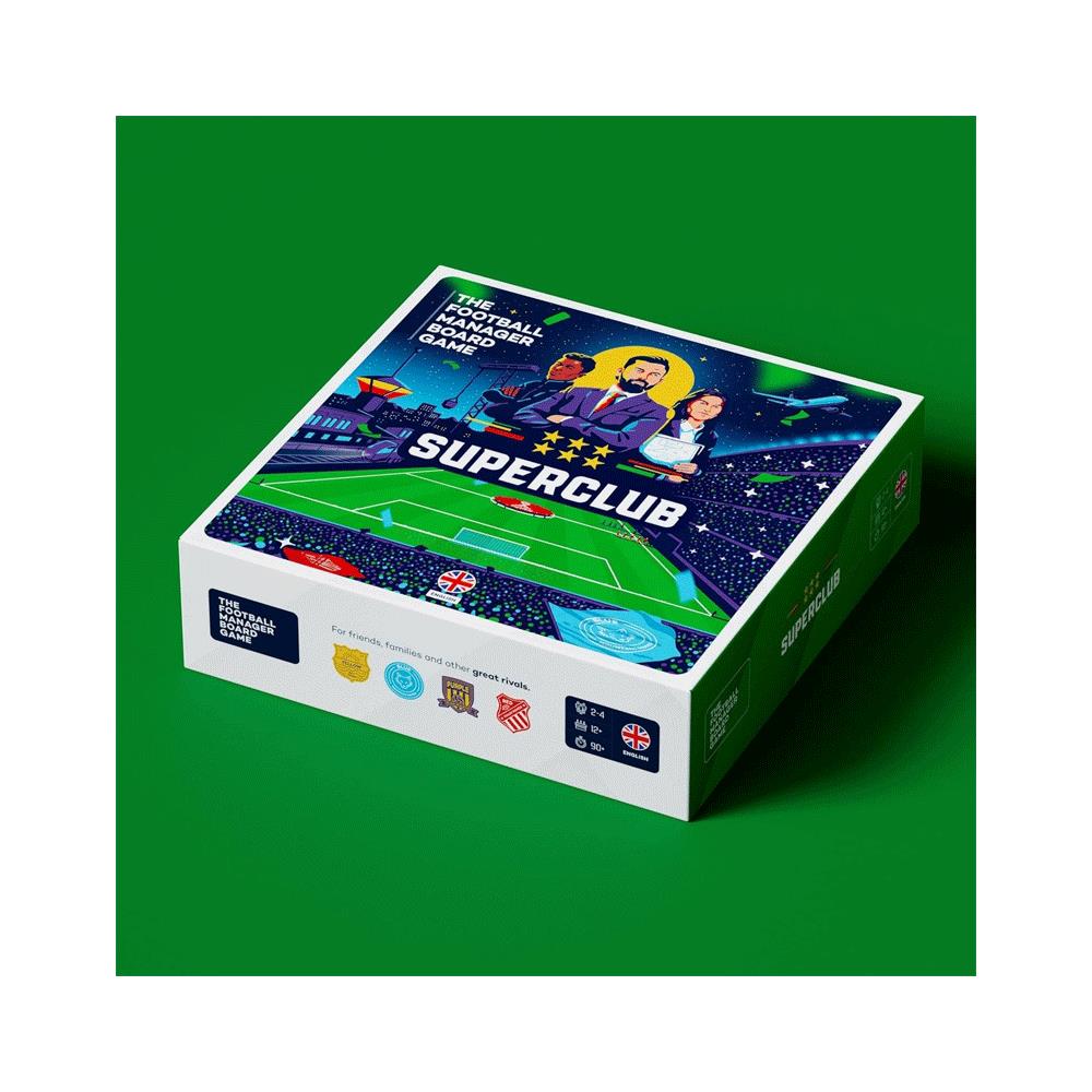 Superclub The Football Manager Board Game 2-4 Players - Multicolour