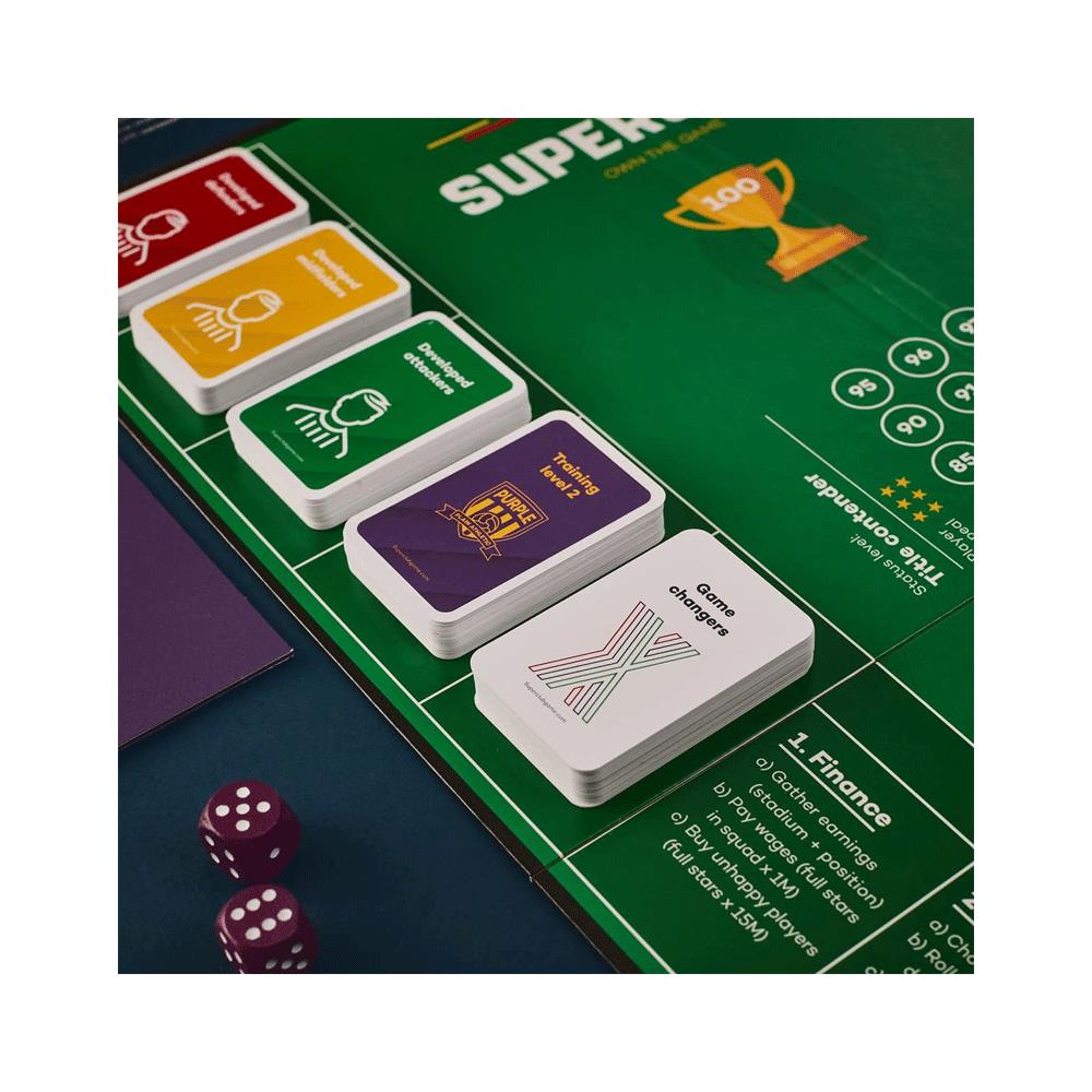 Superclub The Football Manager Board Game 2-4 Players - Multicolour