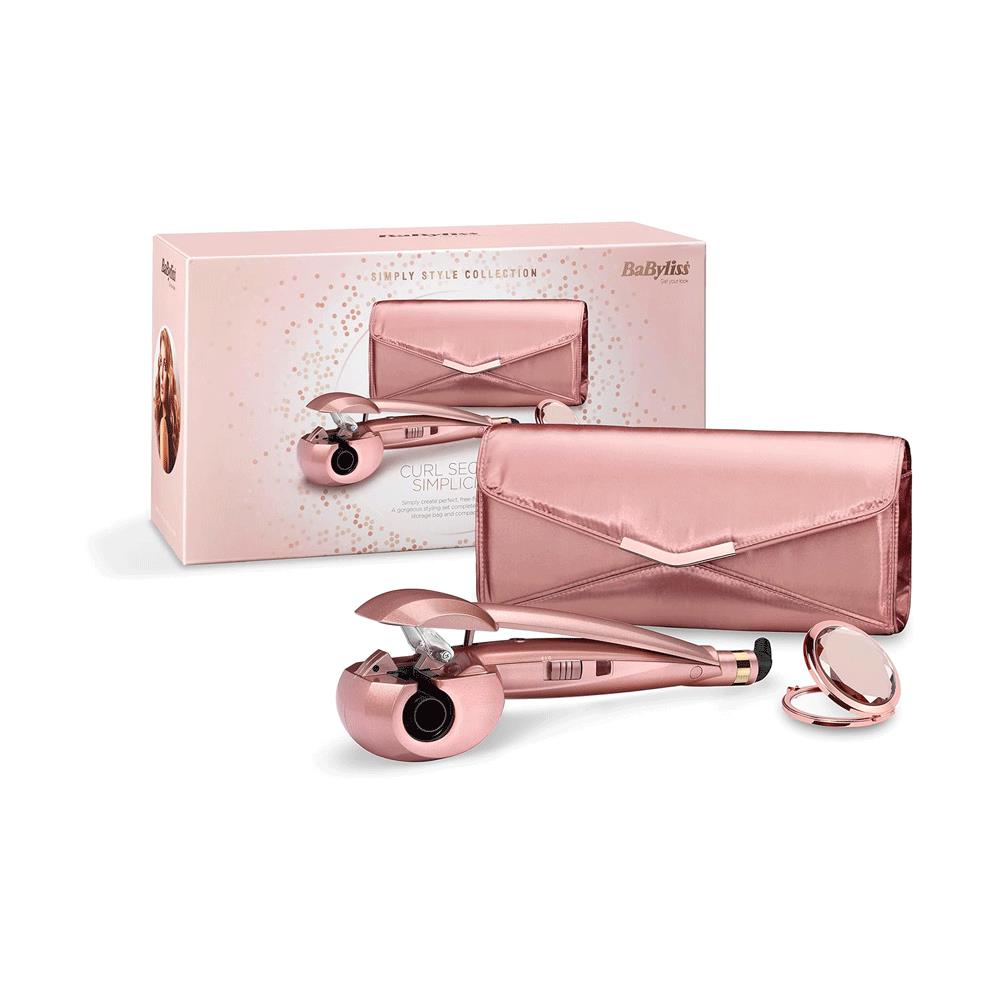 BaByliss Curl Secret Simplicity Hair Curler Fast Styler Gift Set - Rose Gold