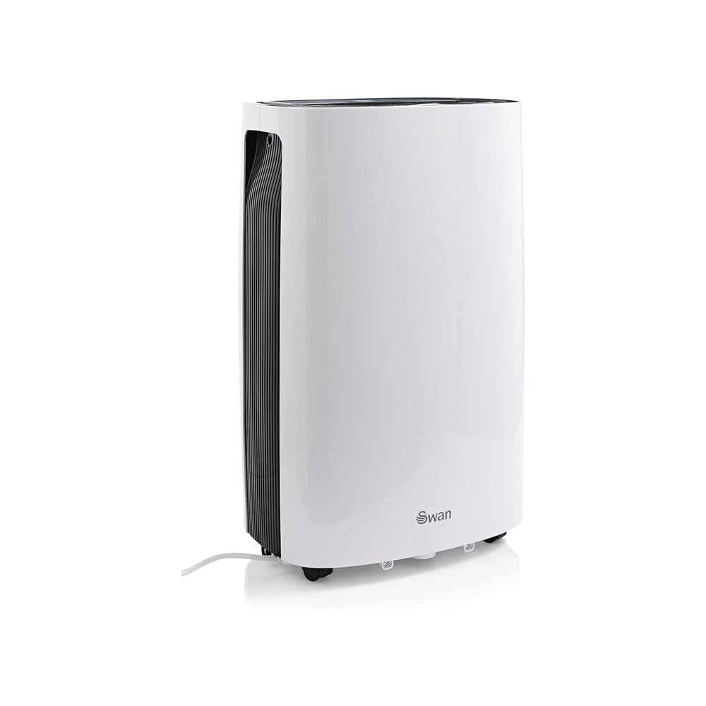 Swan Activair Low Energy Dehumidifier 20 Litre With LED Display Auto Shut Off 24 Hour Timer - White Main image