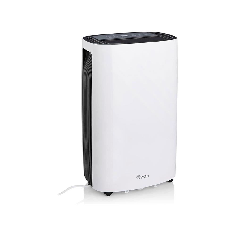 Swan Activair Low Energy Dehumidifier 20 Litre With LED Display Auto Shut Off 24 Hour Timer - White Secondary image