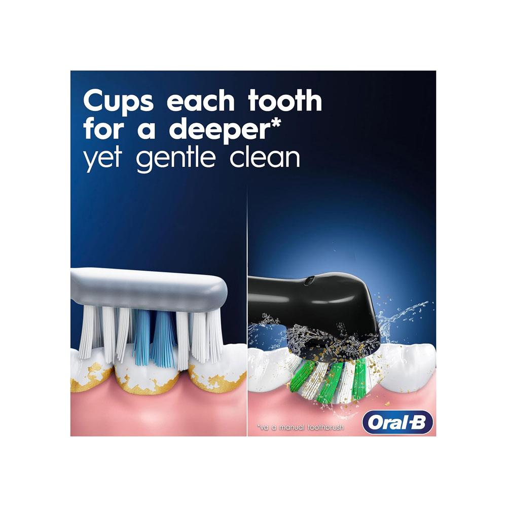 Oral-B Vitality Pro Electric Toothbrushes With 3 Modes Including Sensitive Plus 1 Handle & 2 Brush Heads - Blue Secondary image