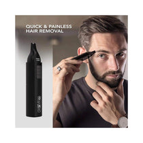 Wahl GroomEase Ear & Nose Eyebrow Personal Trimmer Kit For Men & Women - Black
