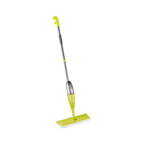 Ewbank 5PKUK 5 In 1 Universal Spray Mop Set Interchangable Heads Hard Floor Sweeper Microfiber Pad Triangle Head Flat Head - Green