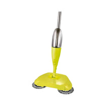 Ewbank 5PKUK 5 In 1 Universal Spray Mop Set Interchangable Heads Hard Floor Sweeper Microfiber Pad Triangle Head Flat Head - Green