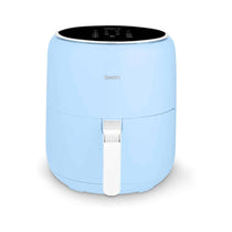 Swan Retro Digital Air Fryer 4.5 Litres With 8 Pre-Set Cooking Options Adjustable Temperature 1500W - Blue