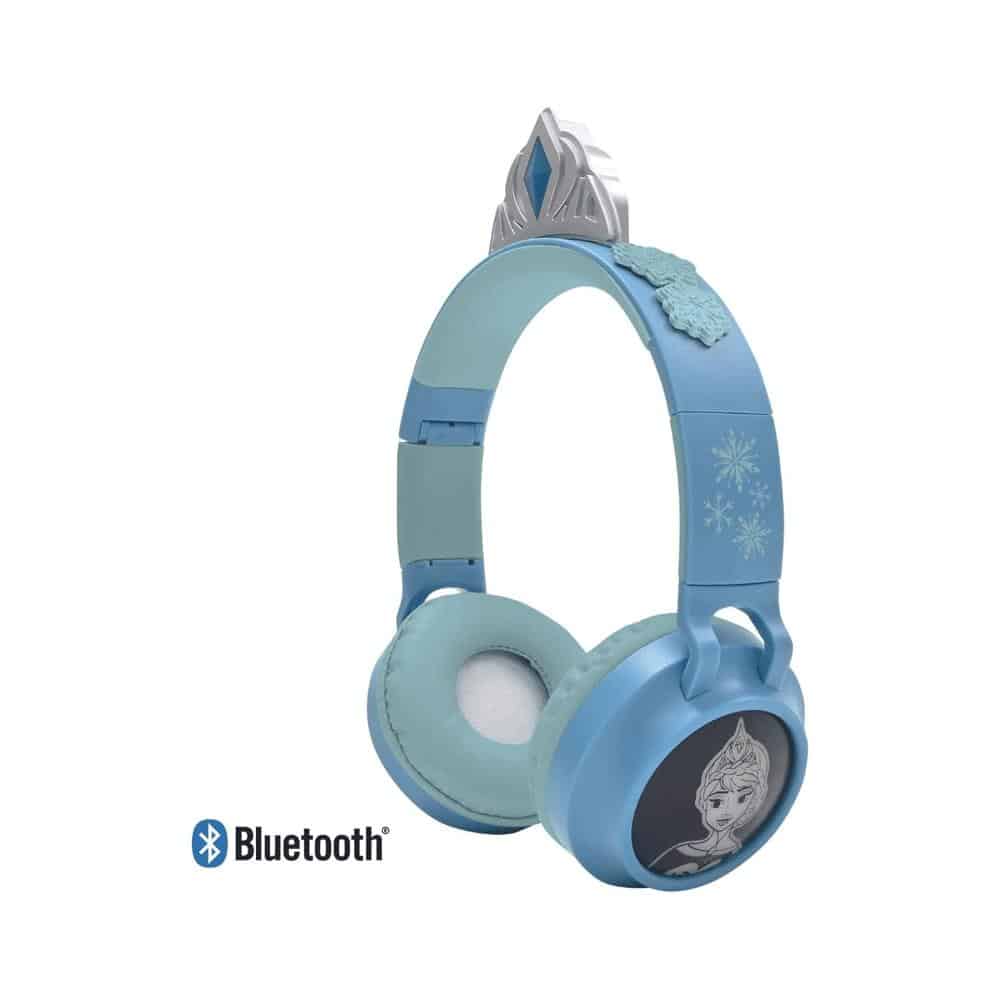 Lexibook Disney Frozen 3D Design Bluetooth Headphones With Princess Crown - Blue Secondary image