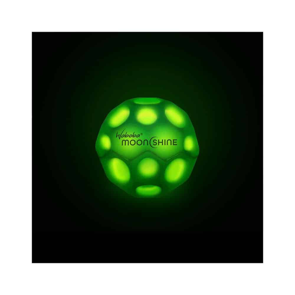 Waboba Moon Shine Ball Light Up Moon Ball - Green