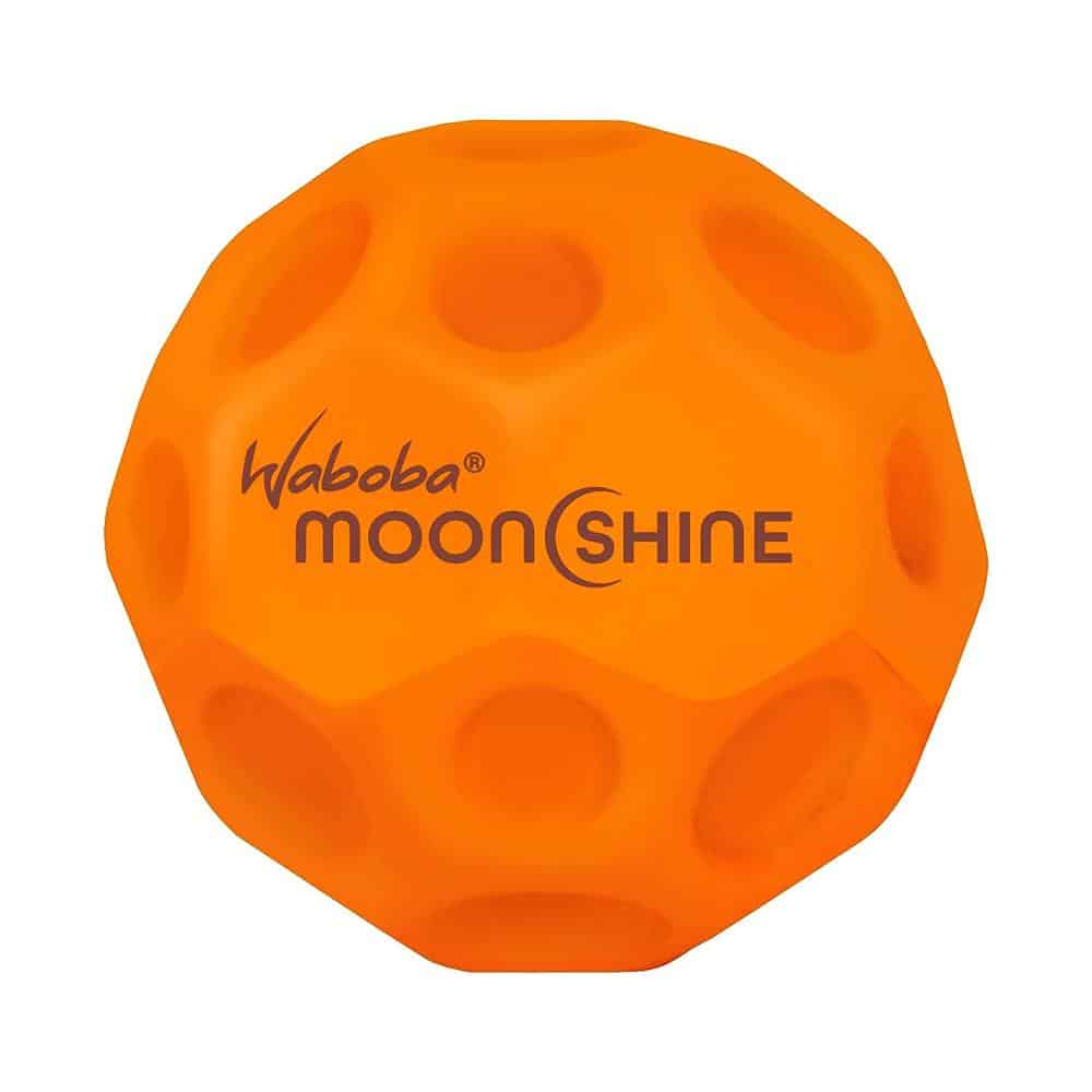 Waboba Moon Shine Ball Light Up Moon Ball - Orange Main image